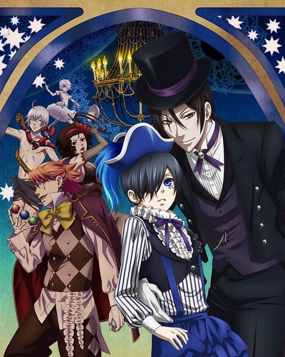 Kuroshitsuji: Book of Circus / ������ ��������� [��-3] / Kuroshitsuji (3 �����) / �����-��������� 3 / Dark Butler TV-3